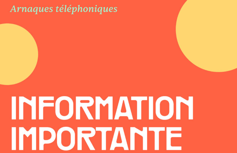 INFORMATION IMPORTANTE