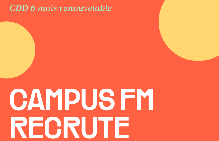 Campus FM recrute !